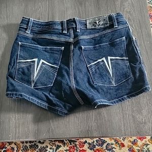 Vintage Sergio Valente Dark Blue Denim Shorts